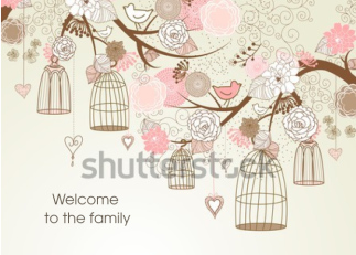 Welcome to the Family Adopted Feminine Bird Cages