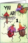 bug party 1 card