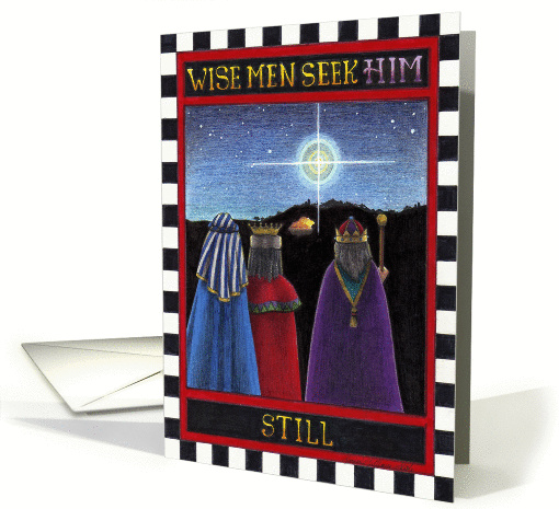 wise men card (283817)