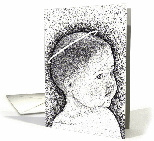 Baby Jesus card (283851)