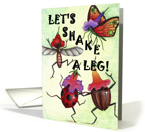 shake a leg card (283879)