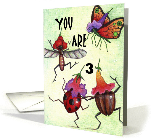bug party 3 card (284736)