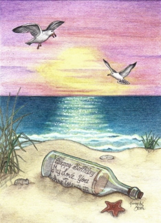 Message in a bottle