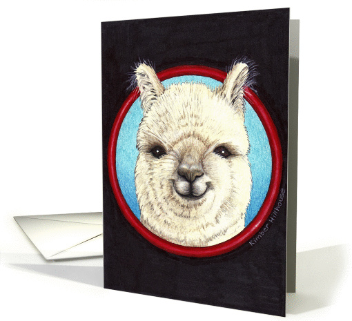 Alpaca card (50175)