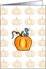 Pumpkin Bird card