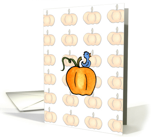 Pumpkin Bird card (483466)