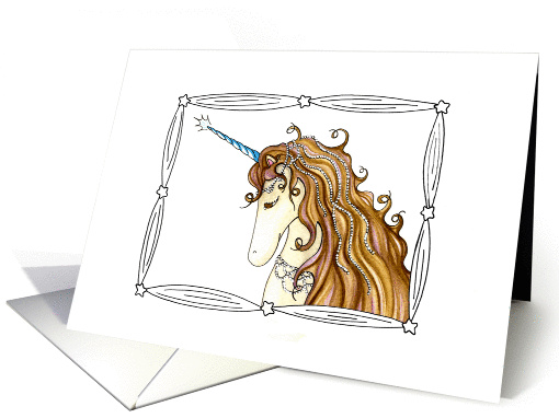 Unicorn Pearls card (833445)