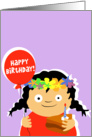 Birthday Girl card