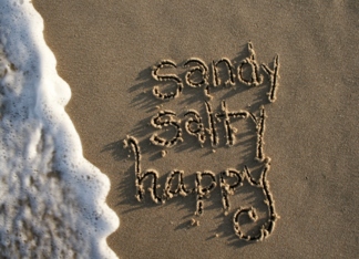 sandy, salty, happy,...