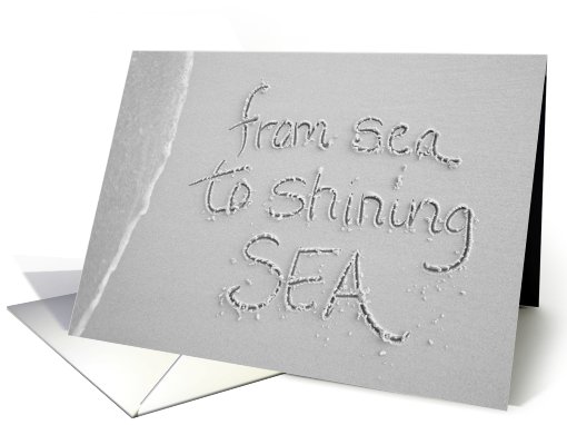 from sea to shining sea card (470187)
