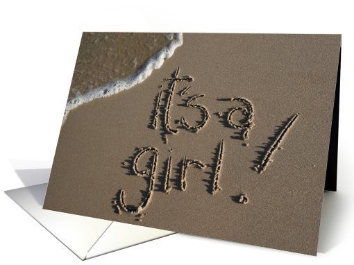 it's a girl card (481552)