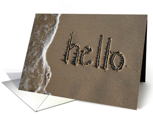 hello card (481561)