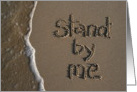 stand by me card