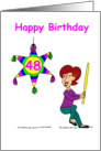 48th Birthday - Hitting 48 card