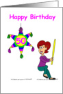50th Birthday - Hitting 50 card