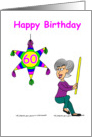 60th Birthday - Hitting 60 card