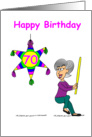 70th Birthday - Hitting 70 card