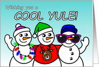 Cool Yule Card with...