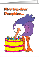 Daughter Birthday - Can’t Hide card