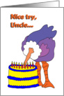 Uncle Birthday - Can’t Hide card
