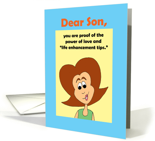 Son Birthday - Power of Nagging card (57601)