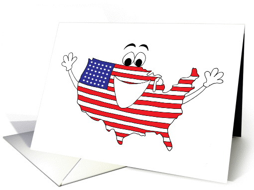 Support Our Troops - Your Country Thanks You card (57999)