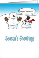 Season's Greetings -...