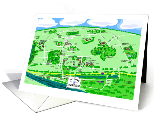 Longmeadow, MA - Note Card or card (937396)