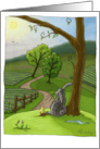 Spring Bunny card