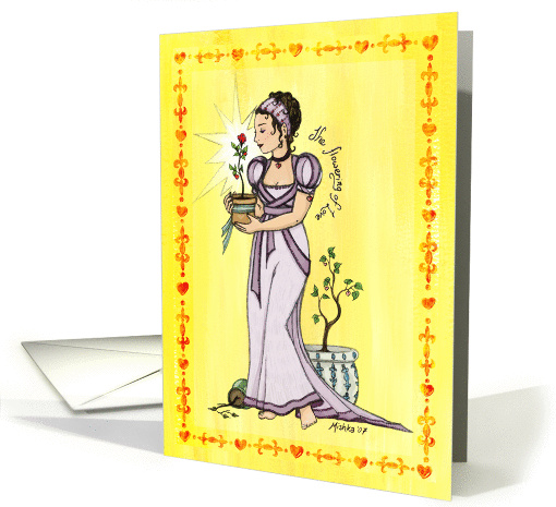 The Flowering of Love card (41801)