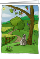 Summer Bunny card