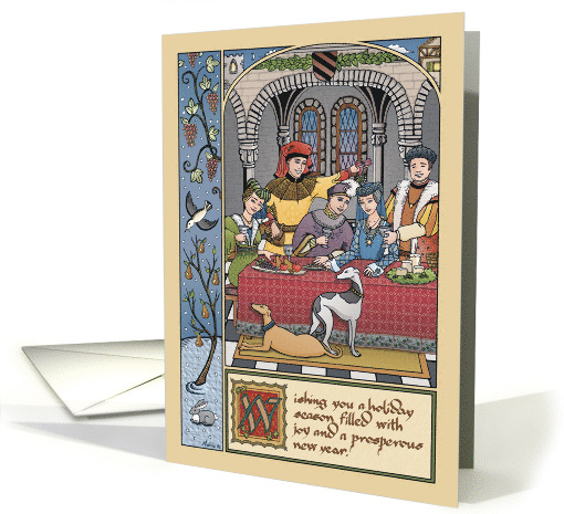 Medieval Feast card (93517)