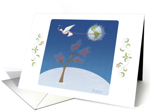 Peace and Earth card (93521)