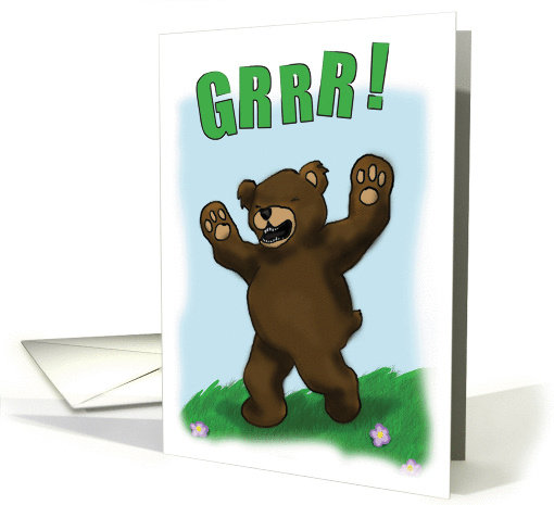 Father Bear card (187916)