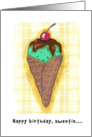 Ice Cream Treat card