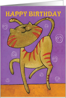 The Coolest Cat In Town card