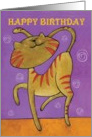 The Coolest Cat In Town card