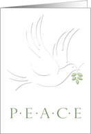 Peace card