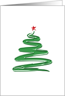 Christmas Contemporary Art card