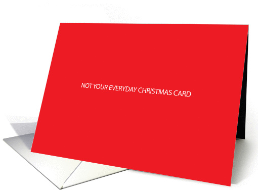 Not Your Everyday Christmas card (117437)