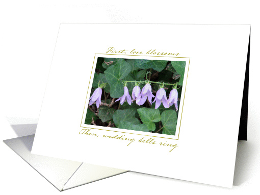 Wedding Bells card (55810)