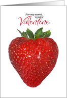 Strawberry Valentine card