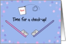 Dental Check Up Reminder Card Dentist Tooth Teeth Card