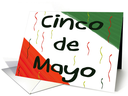 Cinco de mayo Celebration Paper card (172237)