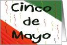 Cinco de mayo Celebration Paper Card