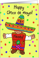 Cinco de mayo Celebration Paper Card