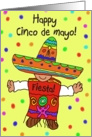 Cinco de mayo Celebration Paper Card