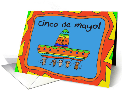 Cinco de mayo Celebration Paper card (172253)