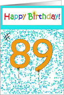 Happy Birthday 89...
