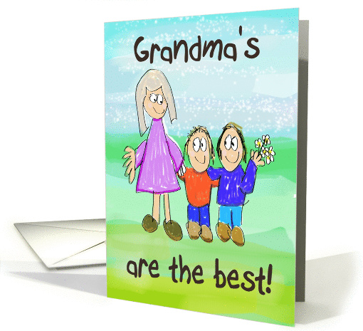 Happy Grandparents Day Grandma Paper card (229889)